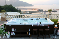 Гидромассажный спа бассейн NordicSpa Idun (Идун)